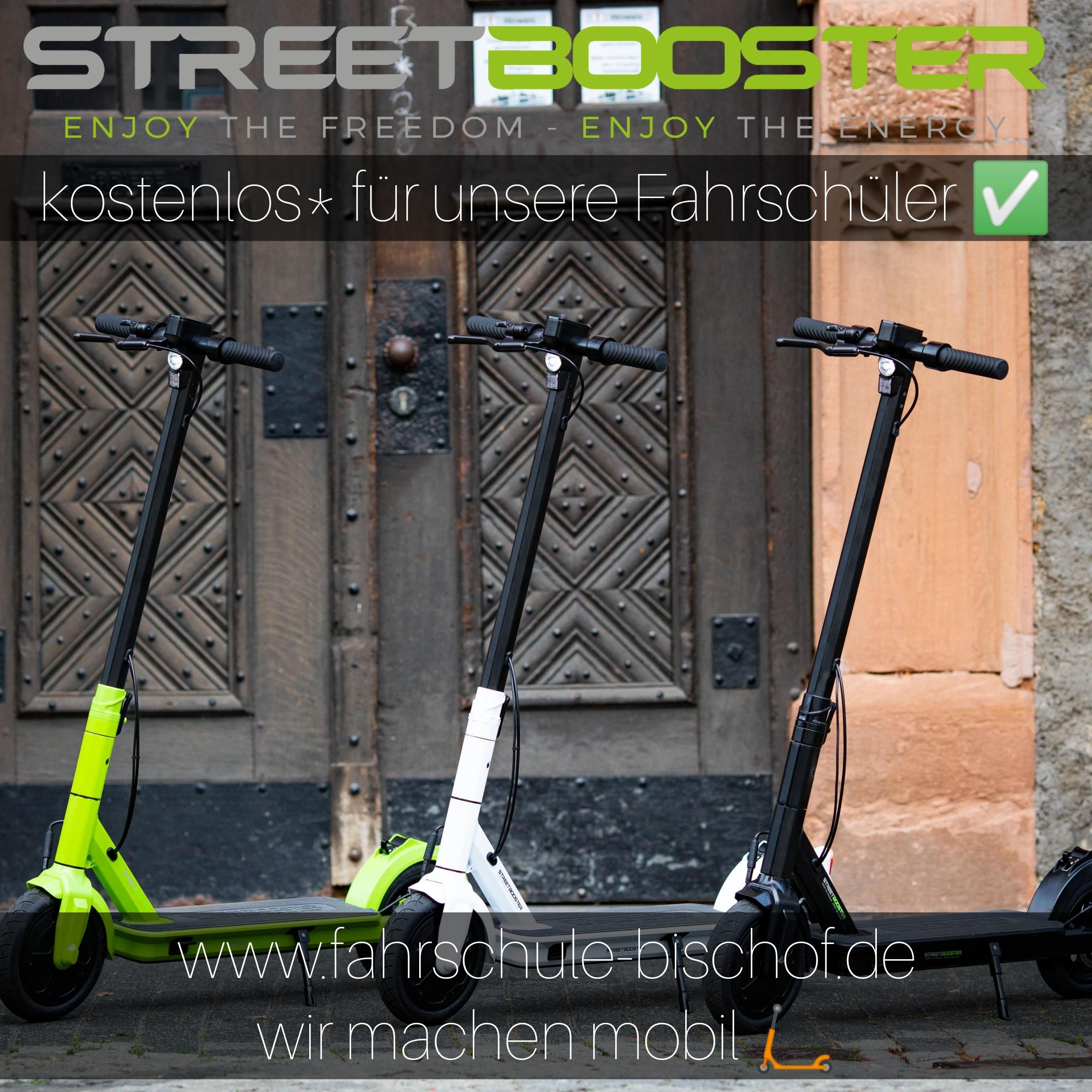 E-Scooter STREETBOOSTER One mit Straßenzulassung